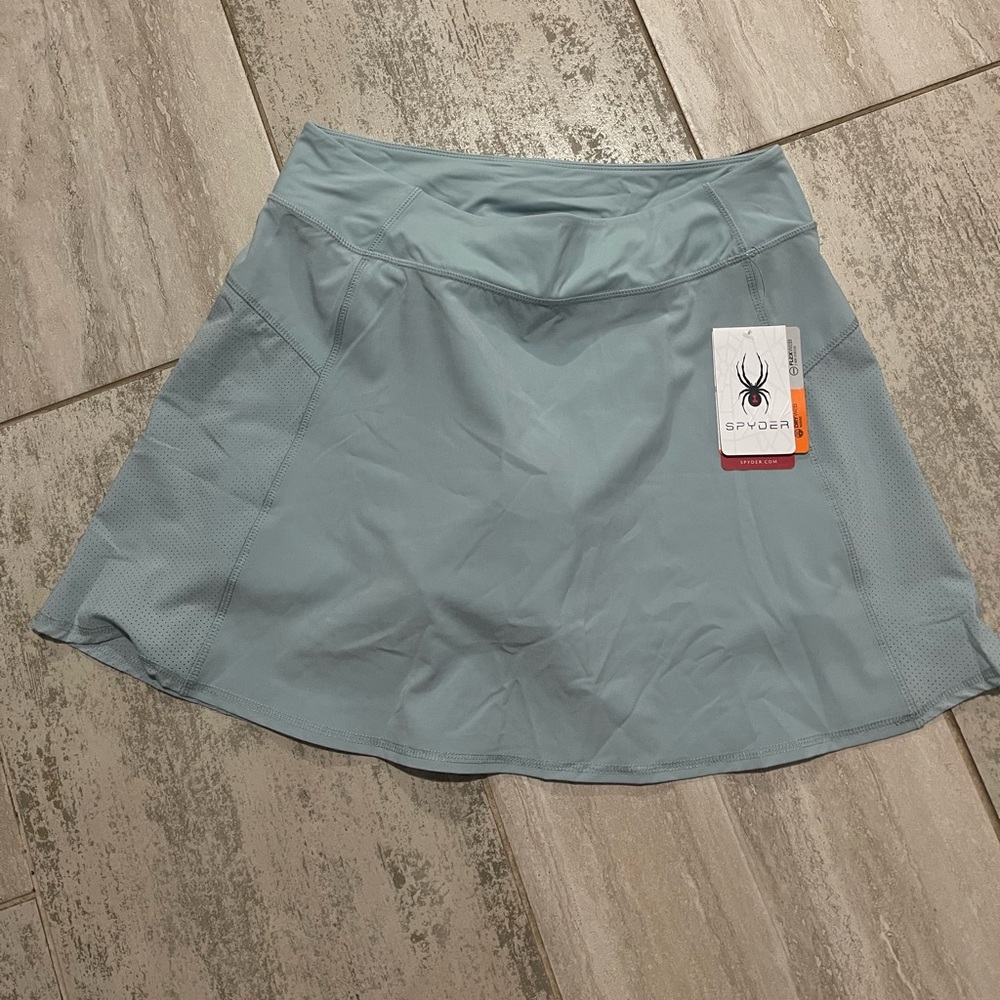 Spyder Women's Light Blue Skirt - Picture 2 of 7